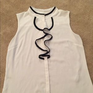 Sleeveless work blouse