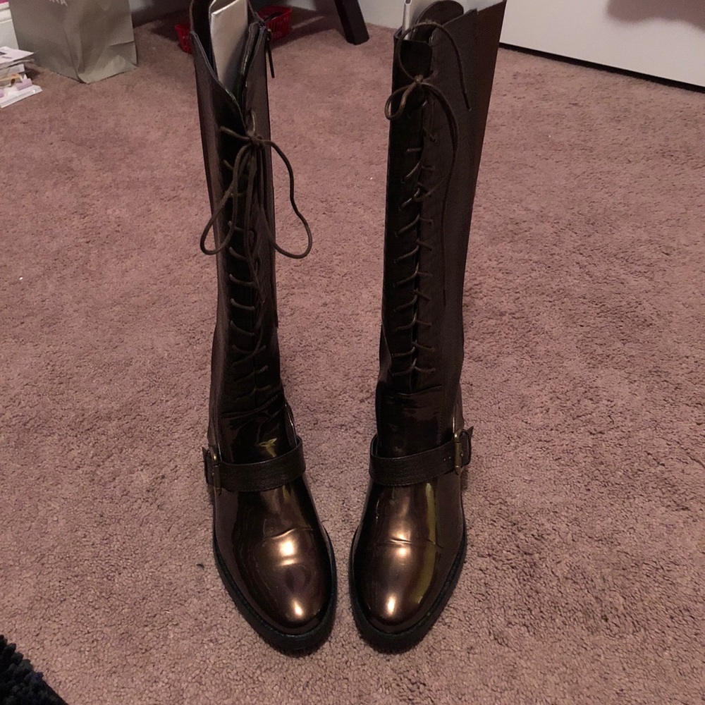 June Ambrose crocodile boots sz 11