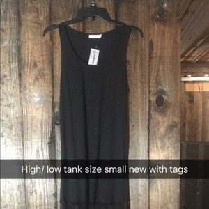 High low tank top