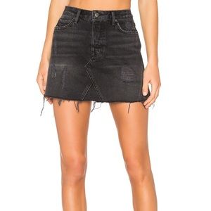 GRLFRND DENIM EVA SKIRT