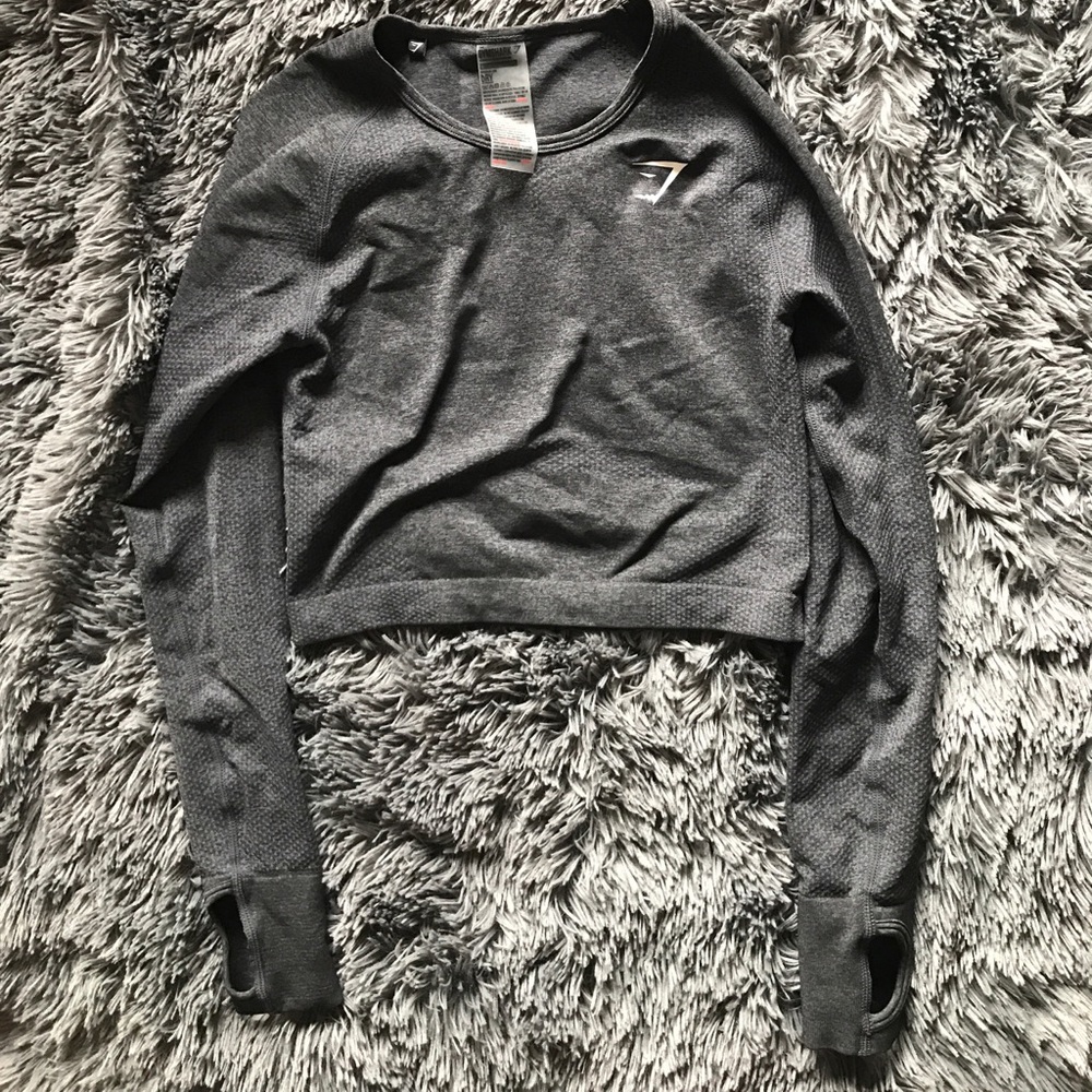 SOLD NWOT gymshark seamless crop top