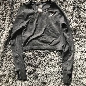 SOLD NWOT gymshark seamless crop top