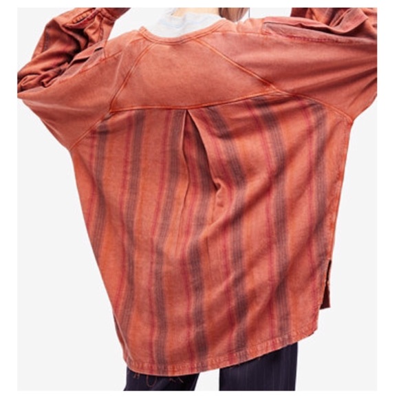 Free People Cotton Ripped Graphic Sweatshirt. NWT. - Picture 2 of 7