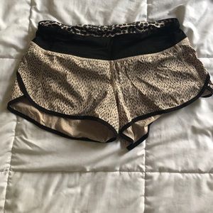 lululemon speed shorts