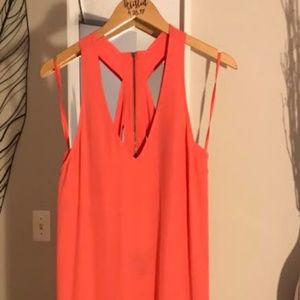 NWT BCBGMAXAZRIA Ariell Dress in Coral Reef