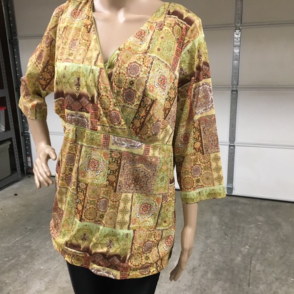 INC Woman boho blouse size 2X
