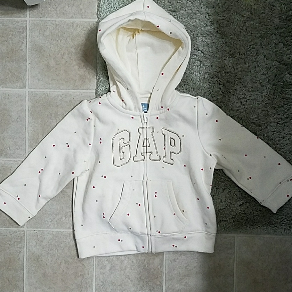 GAP toddler zip up hoodie