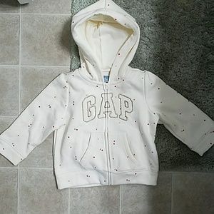 GAP toddler zip up hoodie