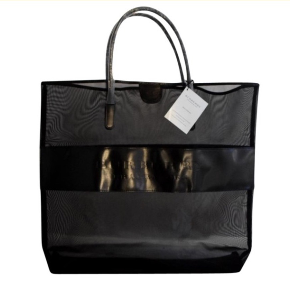 NWT Burberry Fragances Extra Large Mesh Bag