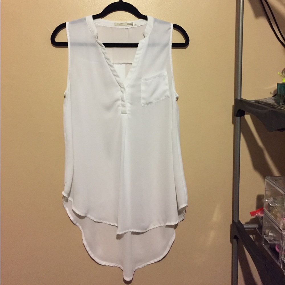 Extended Hem Hi Lo Tank