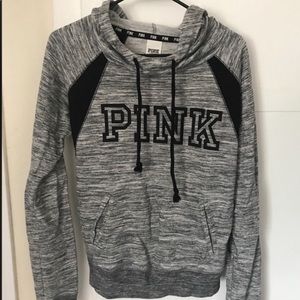 ‼️SOLD‼️Victoria secret pink gray hoodie