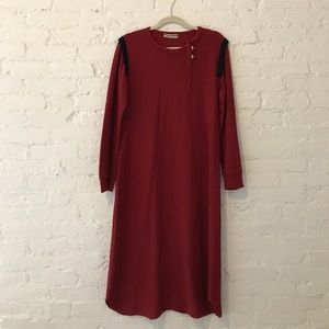 Vintage Sonia Rykiel Oversized Wool Dress