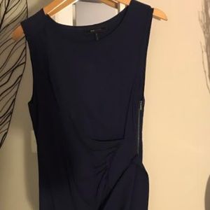 BCBGMAXAZRIA Cotton Dress in Navy Size 6 LIKE NEW!