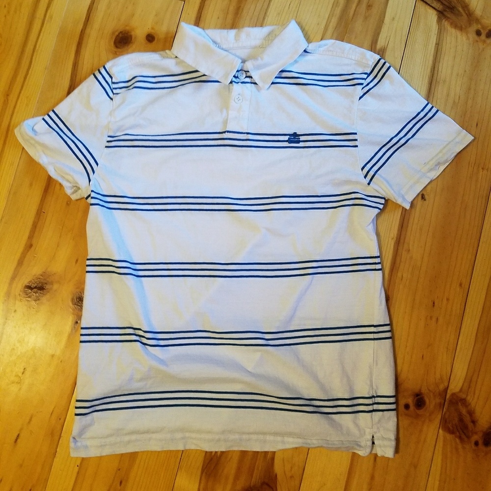 White polo shirt