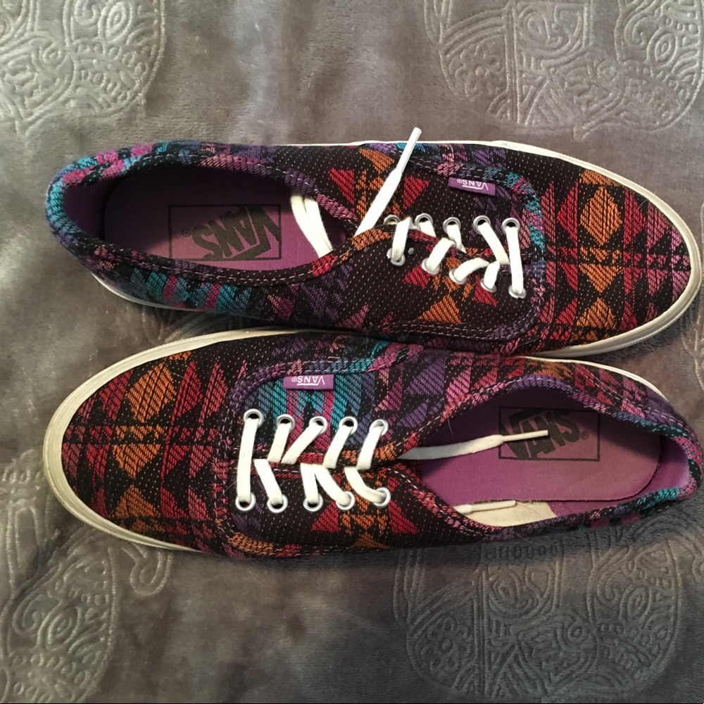 Tribal Print Vans