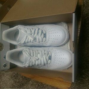 Mens Nike Air Force 1 all white