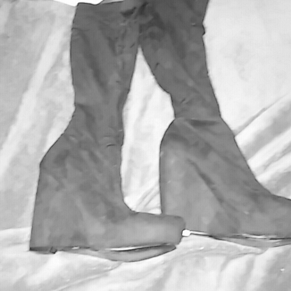 Black Paris Hilton Boots