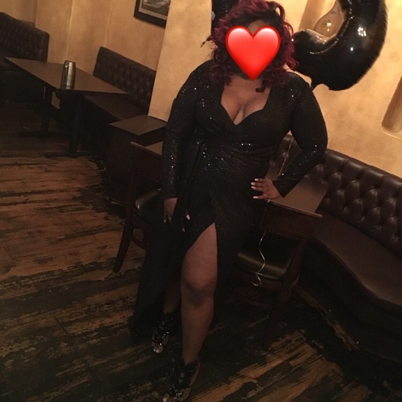 Dresses & Skirts - Custom made black sequin Dress