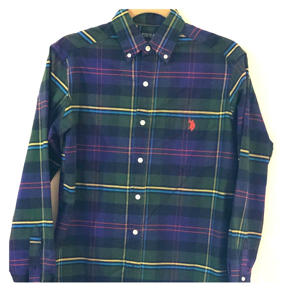 Men’s U.S. Polo Assn. Button- Up Shirt