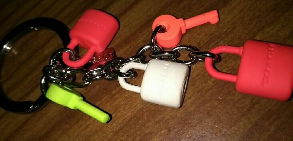 Coach Lock Fob nwot