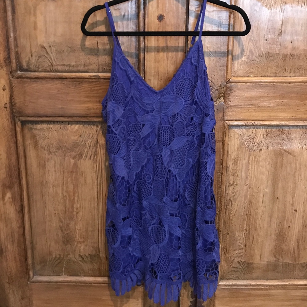 Women's Express cobalt blue cocktail dress size M