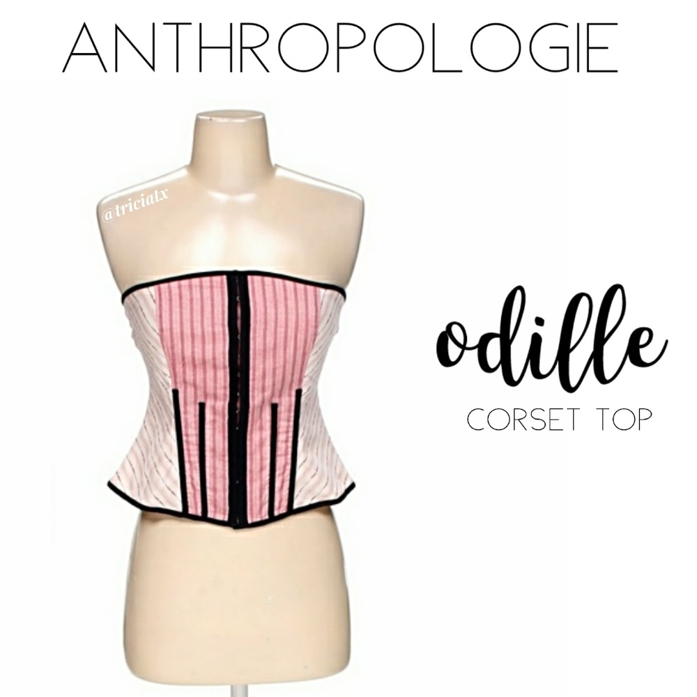 Anthropologie •  Odille corset top