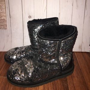 Sequin ugg boots!
