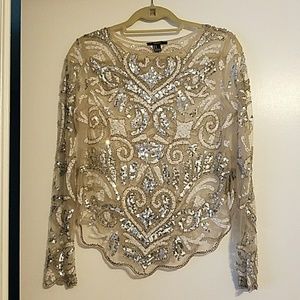 Forever 21 Sequin Blouse