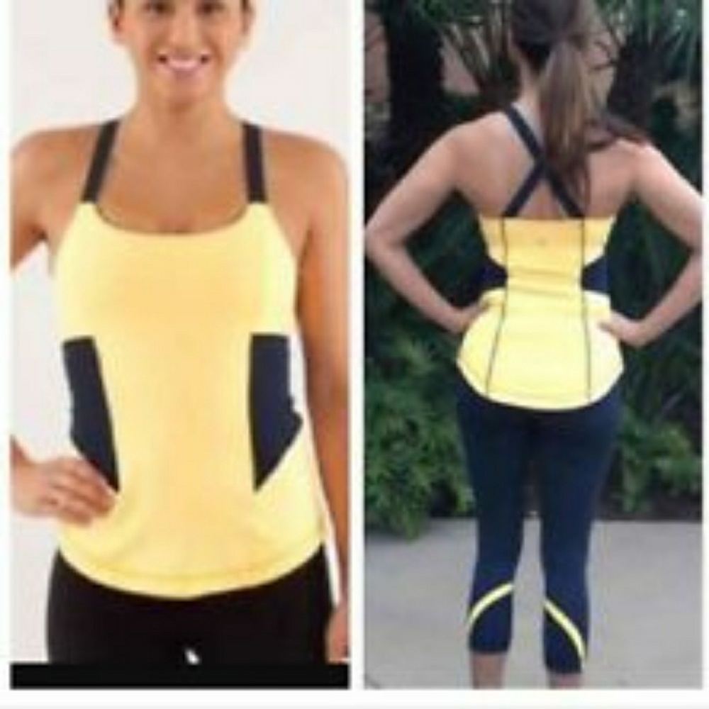 Lululemon Work It Out Tank Size 6