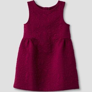 Genuine Kids by OSHKOSH Quilted A Line Dress 18M
