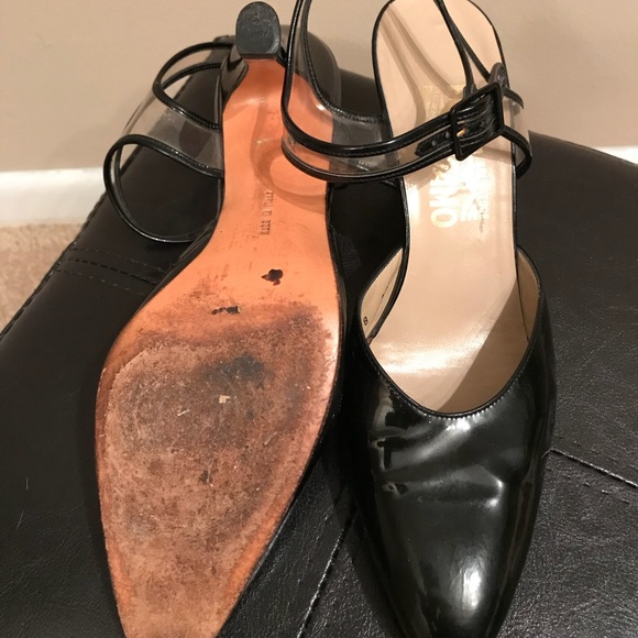 Vintage Salvatore Ferragamo Heels - Picture 6 of 7