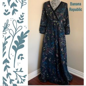 Banana Republic Floral Maxi Dress