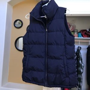 Navy Old Navy Puffy Vest