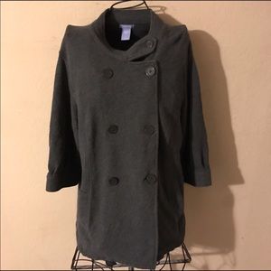 GAP Maternity fleece jacket.