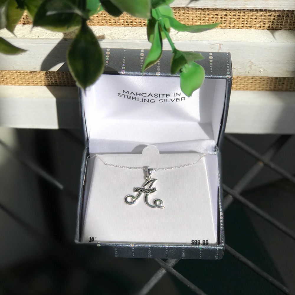 NWT “A” Initial Necklace