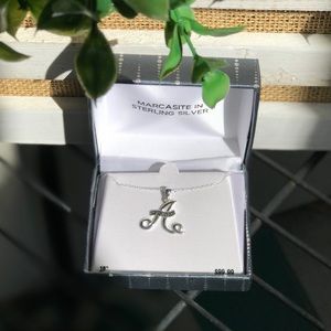 NWT “A” Initial Necklace