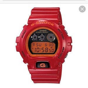 Unisex Men's Red G-Shock Digital Watch