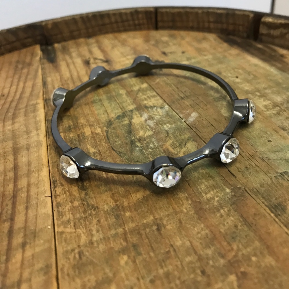 Distressed Elevated Rhinestone Bracelet(s) - Picture 3 of 8