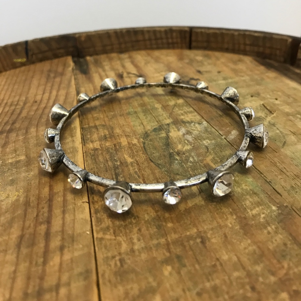 Distressed Elevated Rhinestone Bracelet(s) - Picture 6 of 8