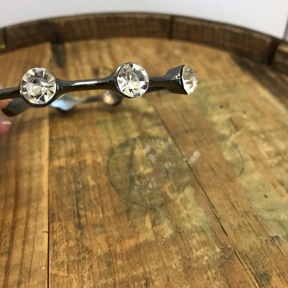 Distressed Elevated Rhinestone Bracelet(s) - Picture 4 of 8
