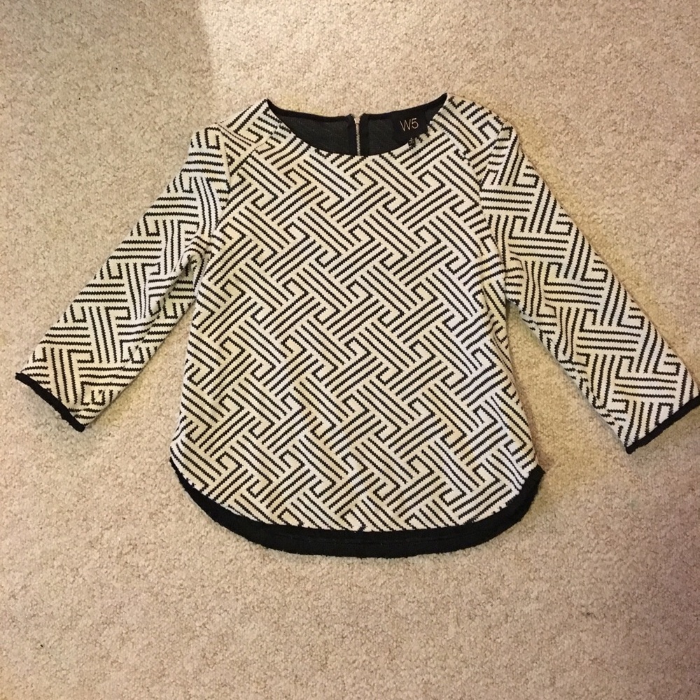Textured sweater