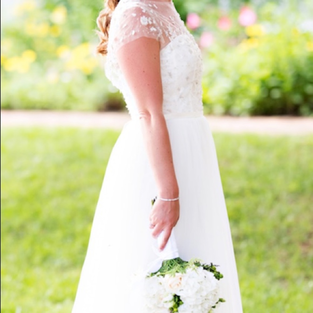 Christos Hayden wedding dress