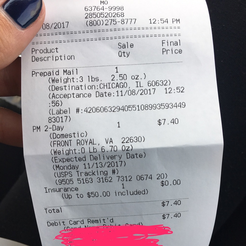 SHIPPING PROOF! 📦