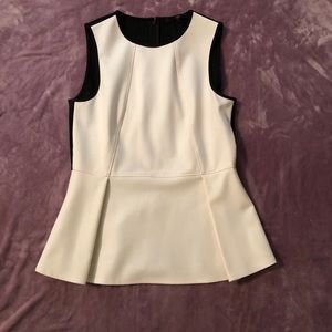 Tibi peplum top
