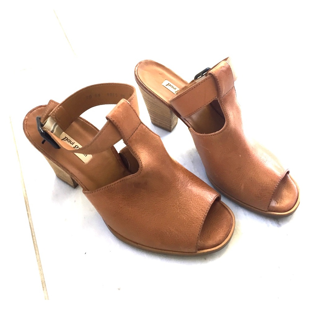 Paul green camel sandal. Never worn.