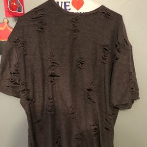 ZARA DISTRESSED SHIRT