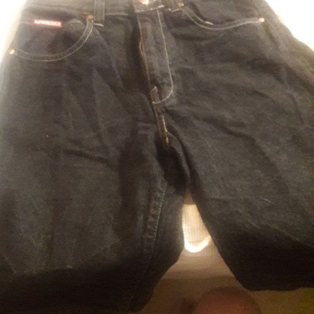 Black lowrider shorts