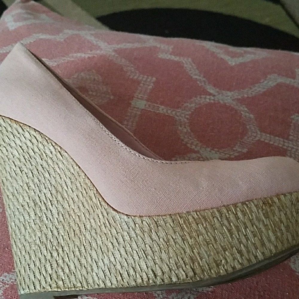 Platform espadrilles wedge shoes