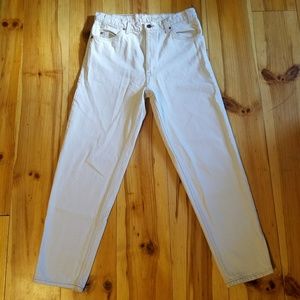 White Levi Jeans