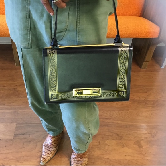 Vintage leather handbag - Picture 4 of 7